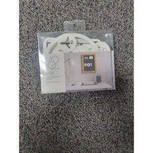 Project 62 Letterboard Icons 40-Count White Plastic For Home Decor & Office Orga